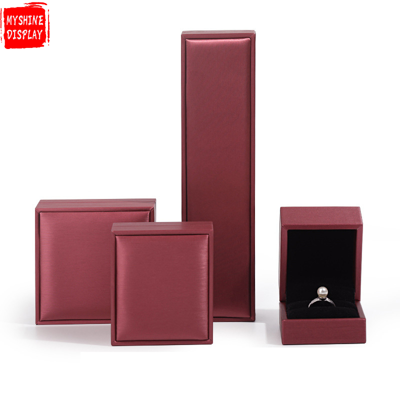 Jewelry Box Storage Necklace Ring Luxury Paper Box Customized  Packaging Box